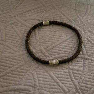 Michael Kors Brown Leather Choker